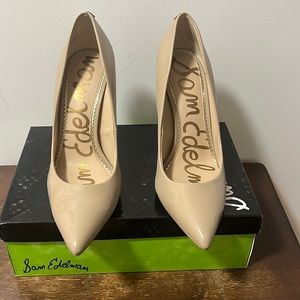 Sam Edelman Nude DANNA Patent leather Pump. NWT, Size 11